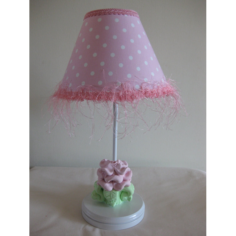 Silly Bear Baby Pink Flower 16" Table Lamp Wayfair